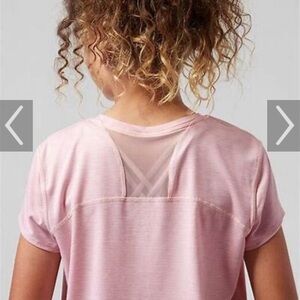 Athleta Girl On the Move Mesh Tee